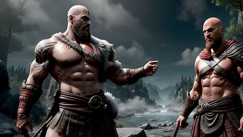 Kratos and Atreus Face Off: First Boss Fight Uncovered!