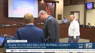 Pinal County officials now have plan to address major ballot errors