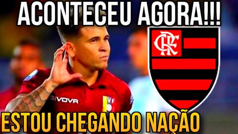 ACONTECEU AGORA! SOTELDO NO FLAMENGO - É TRETA!!! NOTÍCIAS DO FLAMENGO