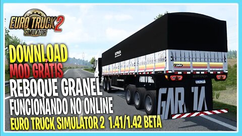 MOD REBOQUE GRANEL LS ESTRADA PARA EURO TRUCK SIMULATOR 2 1.42 / 1.41