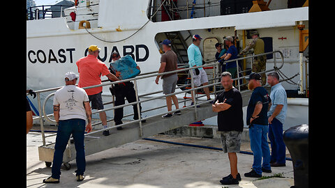 U.S. Coast Guard law enforcement crews stop illegal migrant venture