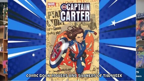 This weeks comic book Movers and shakers