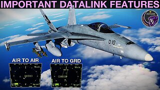 FA-18C Hornet: *IMPORTANT NEW* Air To Air/Ground Datalink Features Tutorial | DCS