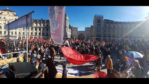 Antikriegs-Aktivismus & Demonstration gegen die Münchner Sicherheitskonferenz | Franz Haslbeck