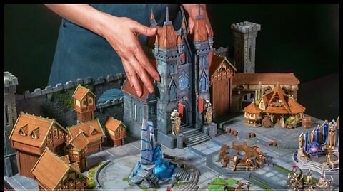 Fantasy Castle Diorama and Incredible.