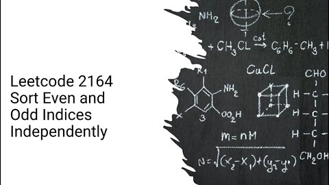 2164 Sort Even and Odd Indices Independently