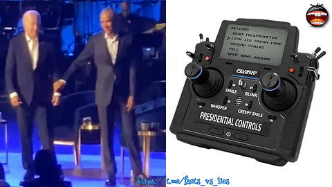 Obama Panics As His Biden Remote Control Loses Connection