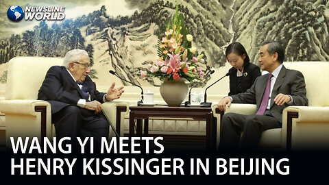 China top diplomat meets former US Secretary of State in Beijing