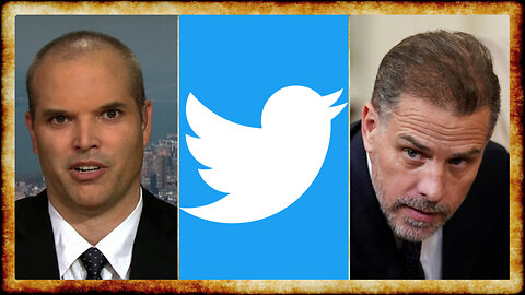 BREAKING: Taibbi Drops BOMBSHELL Report on Twitter's Censorship of Hunter Biden Laptop Story