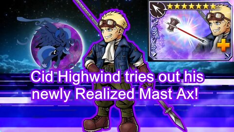 Cid Highwinds Mast Ax is HYPER POWERFUL!!! Bosses beware! / FF:DOO