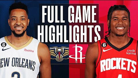 New Orleans Pelicans vs. Houston Rockets Full Game Highlights | Mar 19 | 2022-2023 NBA Season