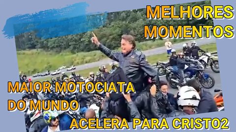 MELHORES MOMENTOS DA MAIOR MOTOCIATA DO MUNDO EM SÃO PAULO ACELERA PARA CRISTO2