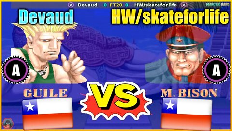 Street Fighter II': Champion Edition (Devaud Vs. HW/skateforlife) [Chile Vs. Chile]