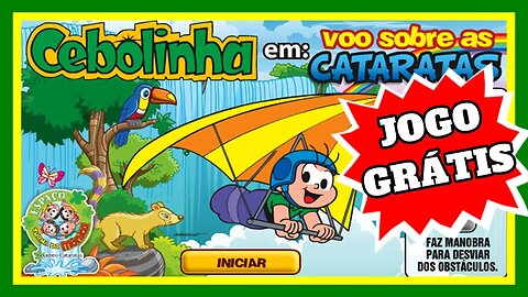 Jogo do Cebolinha em: Voo Sobre as Cataratas | Jogo Flash Grátis | Jogos da Mônica