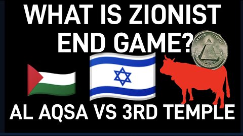 Zionism Exposed. Antichrist/Dajjal. 3rd Temple. Al Aqsa. Palestine. Red Cow Sacrifice. 2ND COMING