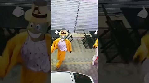 DANÇARINOS SUPER NINJAS DA CARRETA DA ALEGRIA FURACÃO, DANÇANDO FOFÃO, O MÁSKARA, BEN10 E PATATI