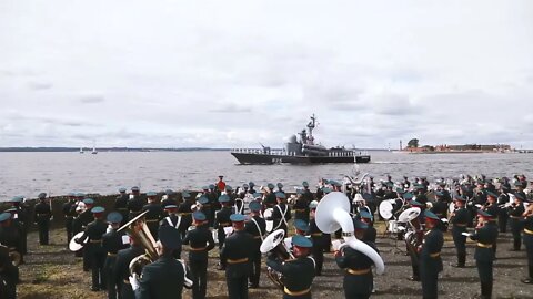 Western Military District's Combined Orchestra Congratulates Military Sailors & Veterans On Navy Day