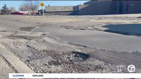 Here's where some of the biggest potholes are in metro Detroit