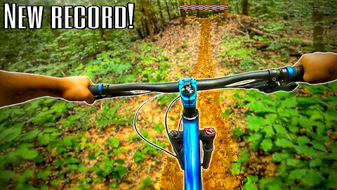 Epic Speedrun: Conquering this MTB Trail in Under 5 Minutes