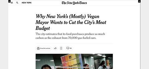 EU seeks a “cybershield”? New York cuts meat by 33%! Rice “warms up the planet”?!