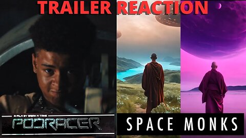 How Badly Do You Want To Watch These Movies? Reacting to Fan-Made Trailers: Podracer & Space Monks!