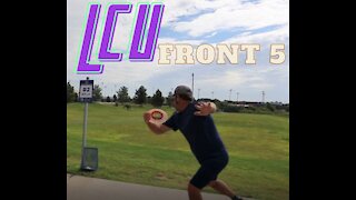 LCU Disc Golf Course New Layout - Front 5 holes