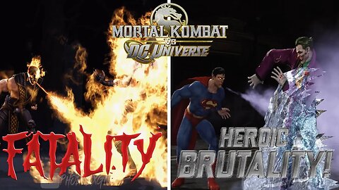 MORTAL KOMBAT VS DC UNIVERSE - ALL FATALITIES AND HEROIC BRUTALITIES ✔️🎮4K ᵁᴴᴰ 60ᶠᵖˢ XBOX SERIES X