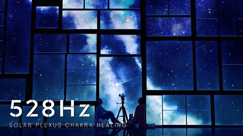 528Hz Healing Frequencies - Solar Plexus Chakra | Fall Asleep Fast: Music for Sleep