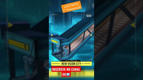 Cod Mobile 7 Temporada atualização Nova Cidade New Vision Novas Skins #shorts #cod #codmobile #codm