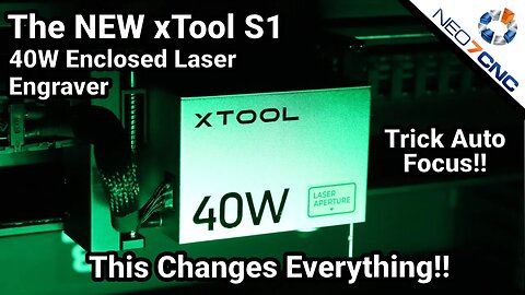 This Changes Everything! - The NEW xTool S1 40W Enclosed Laser Engraver