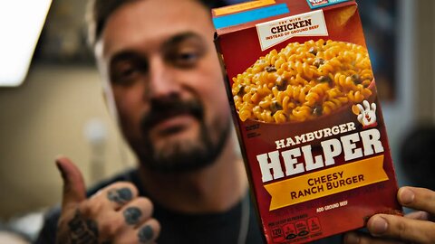 Cheesy Ranch Burger - Hamburger Helper (Low Light/Whisper ASMR) Separation, Work & Other Ramblings