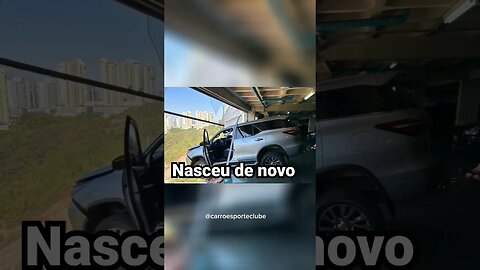 Toyota SW4 escapa de um grave acidente em MG