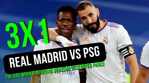 UNBELIEVABLE! Real Madrid Destroyed PSG by 3x1 on Champions League!