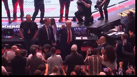 UFC 302 Crowd Goes Wild For Donald Trump Days After Conviction