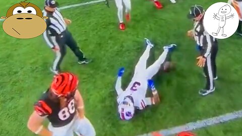 Damar Hamlin Nearly Dies on Field In Bills Game - MITAM