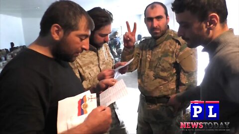 Armenian Soldiers In Nagorno-Karabakh Receive Letters From School Children