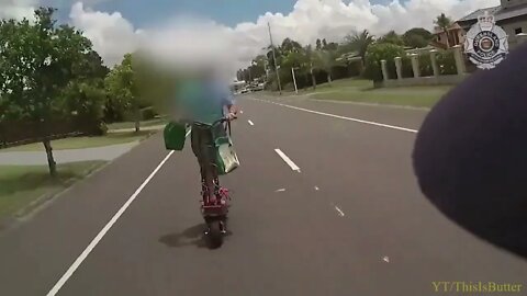 E-scooter rider charged after mowing down a police officer