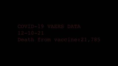 VAERS COVID-19 Vaccine Deaths 12-10-21