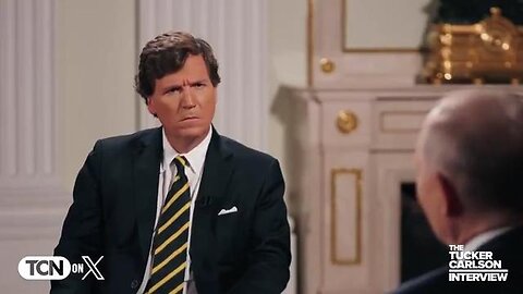 THE FULL INTERVIEW: Deep state actors TUCKER CARLSON & NEW FAT HEAD PUTIN.. LMAO.. LINKS