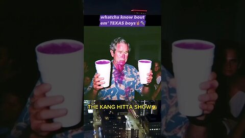 GEORGE BUSH SIPPIN ON THAT DRANK #georgebush #djscrew #comedy #funny #trending