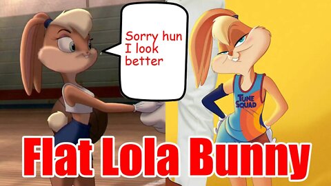 Lola Bunny Controversy And Character Design - Flat Chest -Space Jams