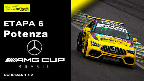 🔴 AMG CUP BRASIL | Corridas 1 e 2 | 6ª Etapa 2023 - Potenza (MG) | Ao Vivo