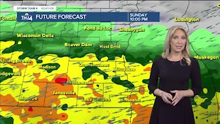 Rain in store for Sunday night