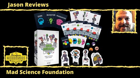 Jason's Board Game Diagnostics of Mad Science Foundation