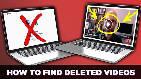 How to Find Deleted Videos - Questions For Corbett