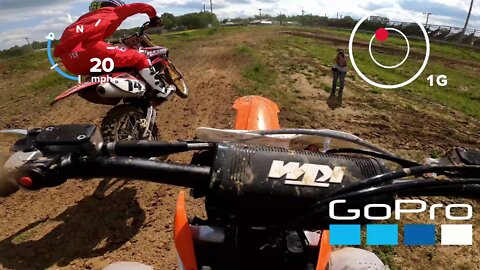 Final Session at Mason Motocross via GoPro Hero 8 Black w/ METRICS