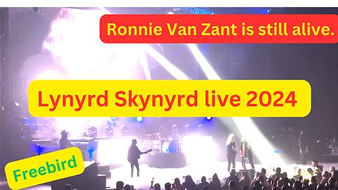 Ronnie Van Zant is still alive. Freebird. Lynyrd Skynyrd live 2024