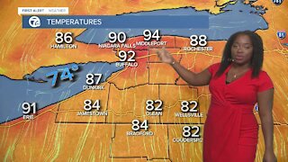 7 First Alert Forecast 5 p.m. Update, Monday, August, 9