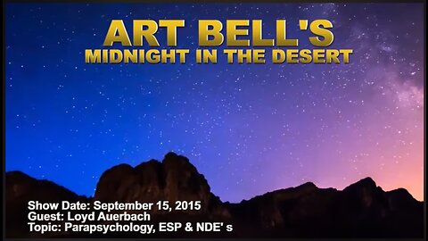 Art Bell Radio with Loyd Auerbach - Parapsychology, ESP & NDE's