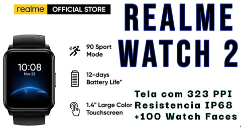 Realme Watch 2 Será que é bom?